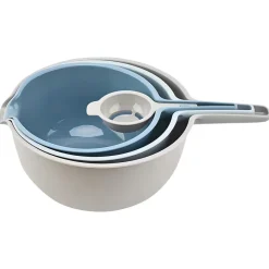 CHRISTIANIA 1739 Bakeboller Sett 4 Deler m/Dørslag og Eggeskiller