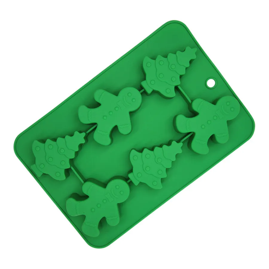 CHRISTIANIA 1739 Bakeform Jul Silikon Grønn