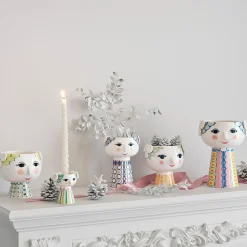 BJØRN WIINBLAD Bjørn Wiinblad Eva Potteskjuler På Fot 15,5 cm Lys Grønn