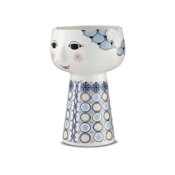 BJØRN WIINBLAD Bjørn Wiinblad Eva Vase 18,5cm Blå