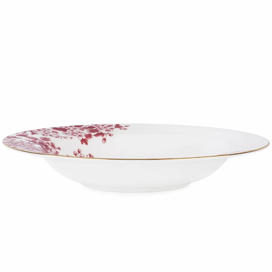 PORSGRUNDS PORSELÆNSFABRIK ByTimo Dyp Tallerken 23cm Burgunder