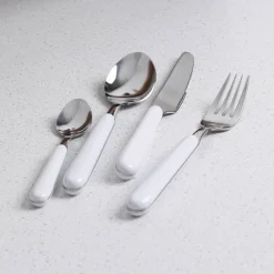 CHRISTIANIA 1739 Bari Bestikksett 16 deler Hvit