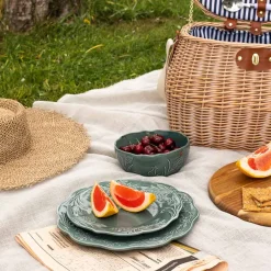 CHRISTIANIA 1739 Botanisk Tallerken 26cm Grønn