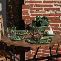 SEASONS Christiania 1739 Leaf Porselensfat 20,5cm