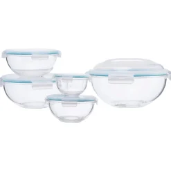 CHRISTIANIA 1739 Oppta Oppbevaring/Bakeboller 5 Deler m/lokk