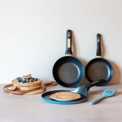 CHRISTIANIA 1739 Plus Stekespade Silikon Stålblå