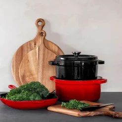 CHRISTIANIA 1739 Støpejernsgryte 5L Rød