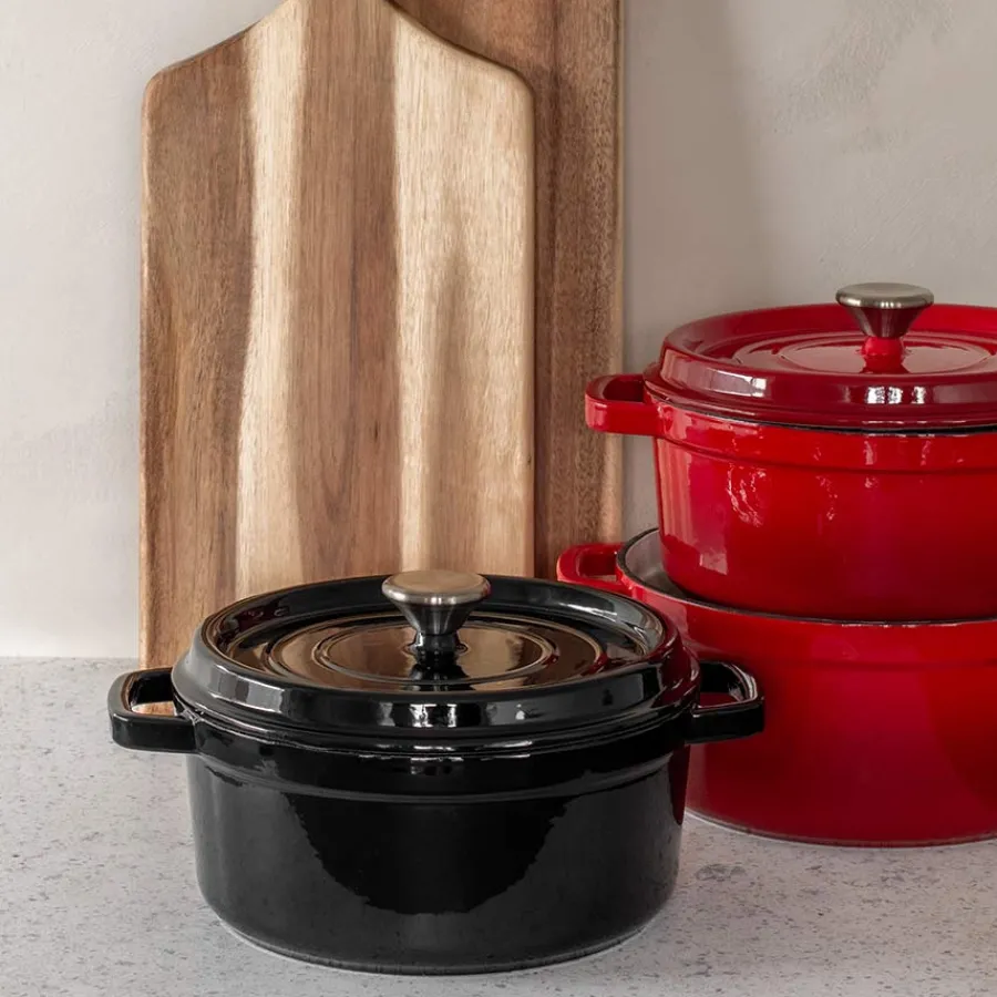 CHRISTIANIA 1739 Støpejernsgryte 5L Sort