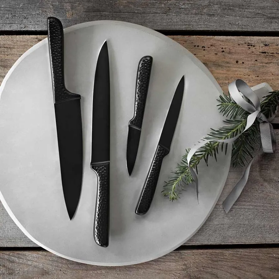 CHRISTIANIA 1739 Tokyo Knivblokk 5 Kniver Sort