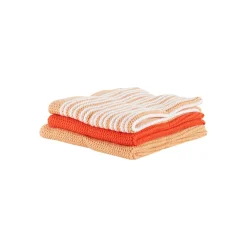 CHRISTIANIA GLASMAGASIN Collection Klut 25cm Oransje Mix 3pk