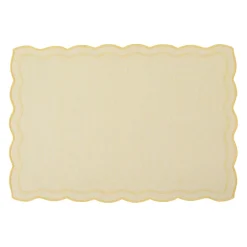 CHRISTIANIA GLASMAGASIN Collection Dekkebrikke 48x33cm Gul