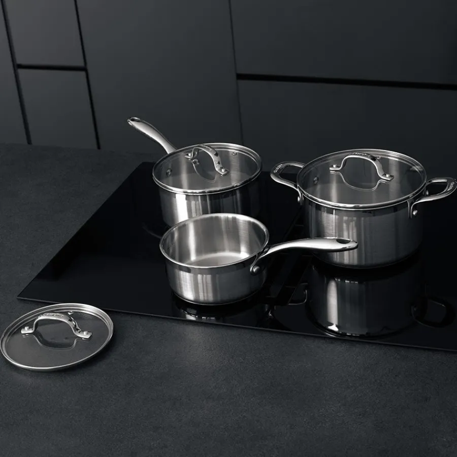 CLASSICPRO Premium Grytesett 3 Gryter U/Belegg