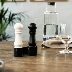 CRUSHGRIND Mini Kvernsett 12cm Sort/Hvit