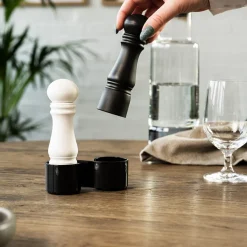 CRUSHGRIND Mini Kvernsett 12cm Sort/Hvit