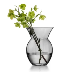 HADELAND GLASSVERK Daisy Vase Røkgrå 21cm -