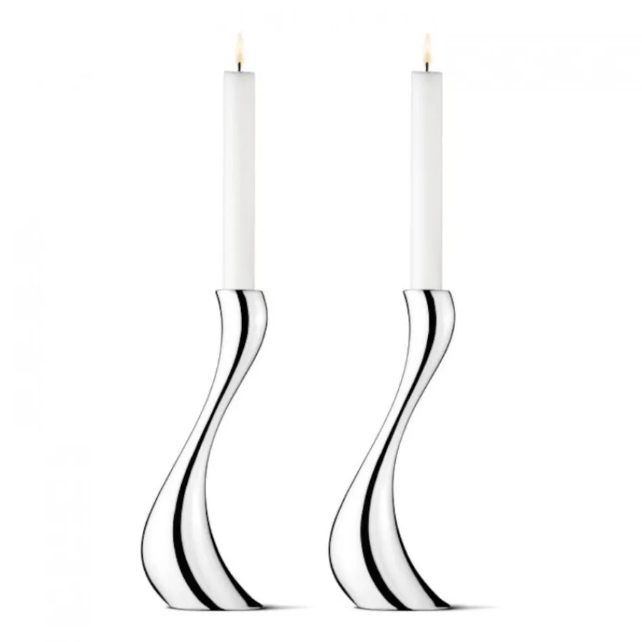 GEORG JENSEN Cobra Lysestake 24cm 2pk