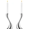 GEORG JENSEN Home Cobra Lysestake 2pk 20cm
