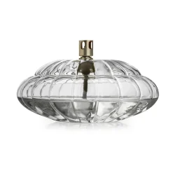 HADELAND GLASSVERK Aurora Oljelampe Optikk Klar