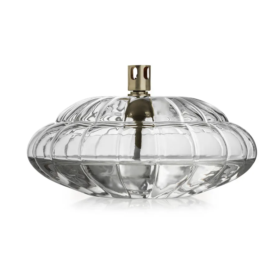 HADELAND GLASSVERK Aurora Oljelampe Optikk Klar