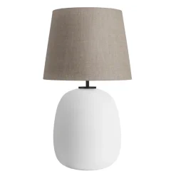 HADELAND GLASSVERK Austra Bordlampe Matt Hvit