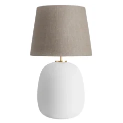 HADELAND GLASSVERK Austra Bordlampe Matt Hvit