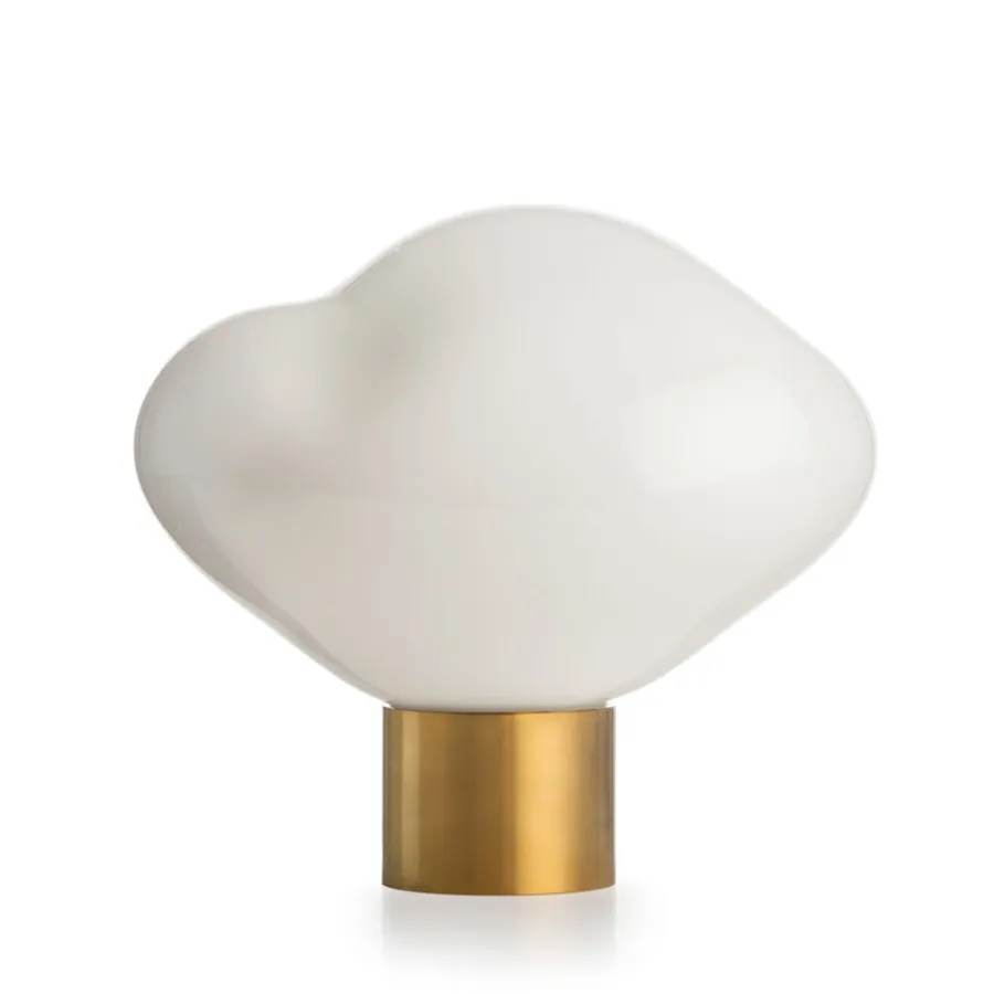 HADELAND GLASSVERK Crystal Stone Bordlampe