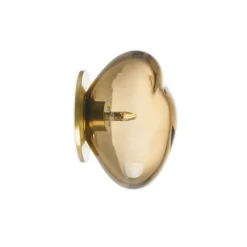 HADELAND GLASSVERK Crystal Stone Vegglampe