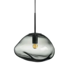 HADELAND GLASSVERK Crystal Stone Pendellampe