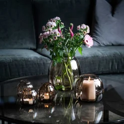 HADELAND GLASSVERK Ella Vase Kakao 22cm