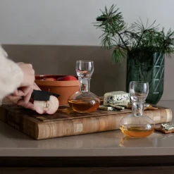 HADELAND GLASSVERK Gilde Drammekaraffel 20cl 4-pk