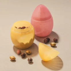 HADELAND GLASSVERK Glassegg Opal Rosa