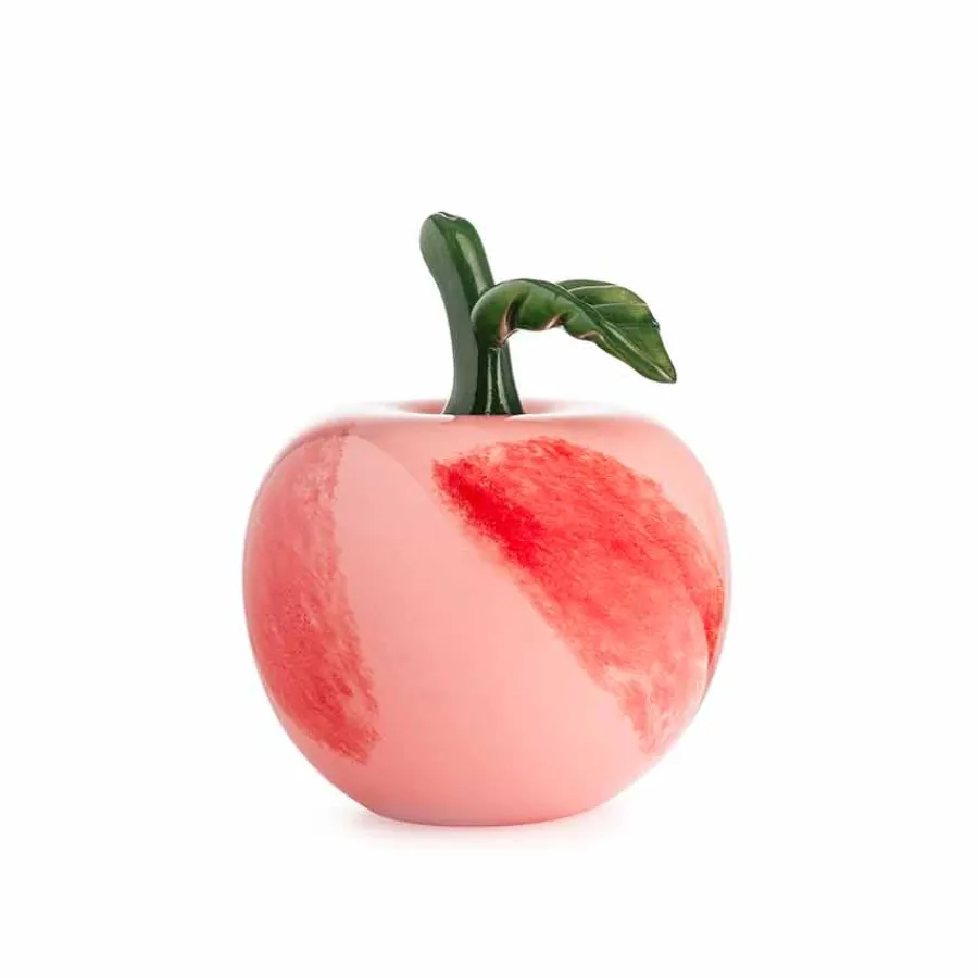 HADELAND GLASSVERK Glassverk Rød 15,5cm