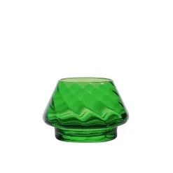 HADELAND GLASSVERK Gran Lyslykt Grønn Optikk 2pk