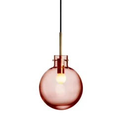 HADELAND GLASSVERK Krystallkule Taklampe