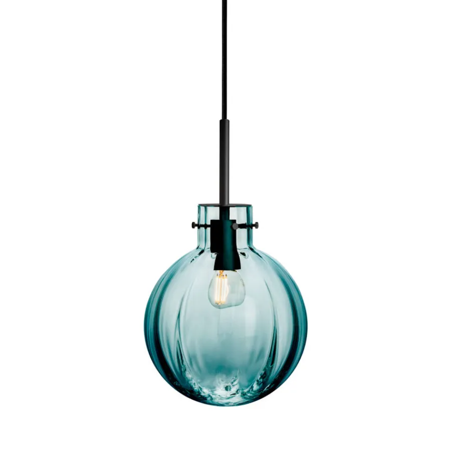 HADELAND GLASSVERK Krystallkule Taklampe