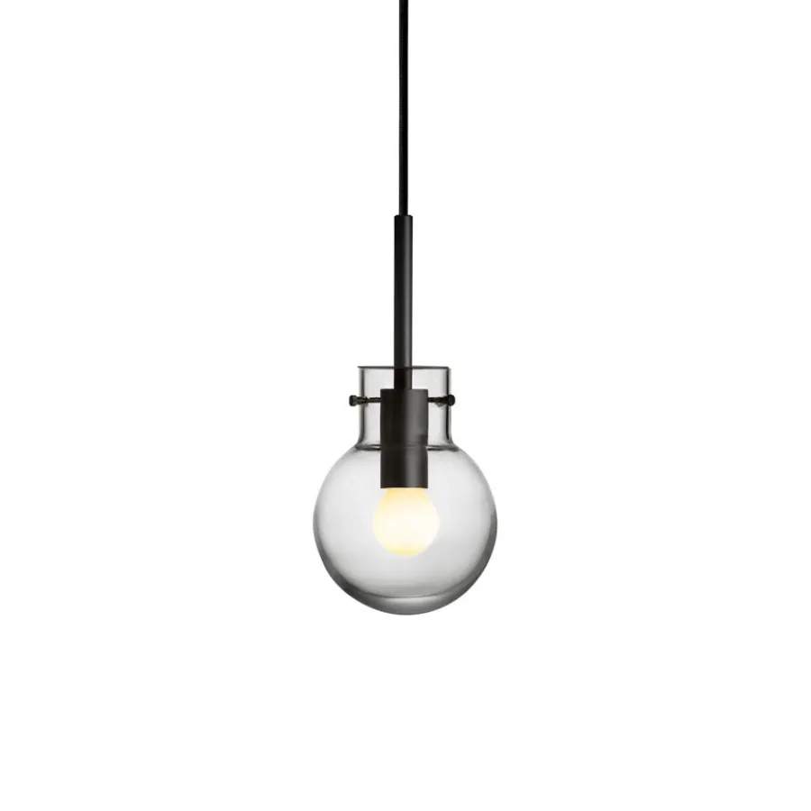 HADELAND GLASSVERK Krystallkule Taklampe