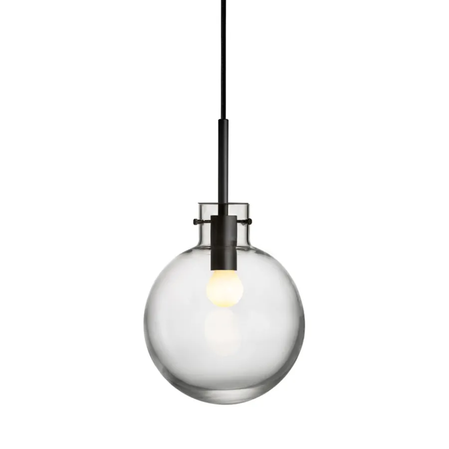 HADELAND GLASSVERK Krystallkule Taklampe