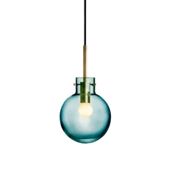 HADELAND GLASSVERK Krystallkule Taklampe