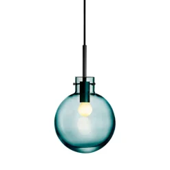 HADELAND GLASSVERK Krystallkule Taklampe