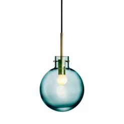 HADELAND GLASSVERK Krystallkule Taklampe