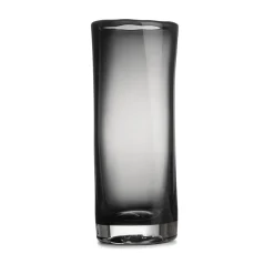 HADELAND GLASSVERK Sine Vase 29,5x11cm Røkgrå
