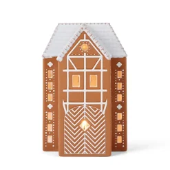 KÄHLER DESIGN Kähler Gingerbread Lyshus Stor Brun