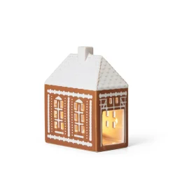 KÄHLER DESIGN Kähler Gingerbread Lyshus Medium Brun