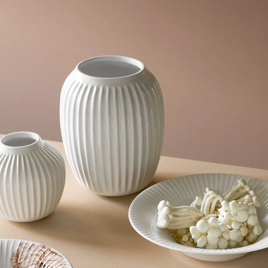 KÄHLER DESIGN Kähler Hammershøi Vase 21 cm Hvit