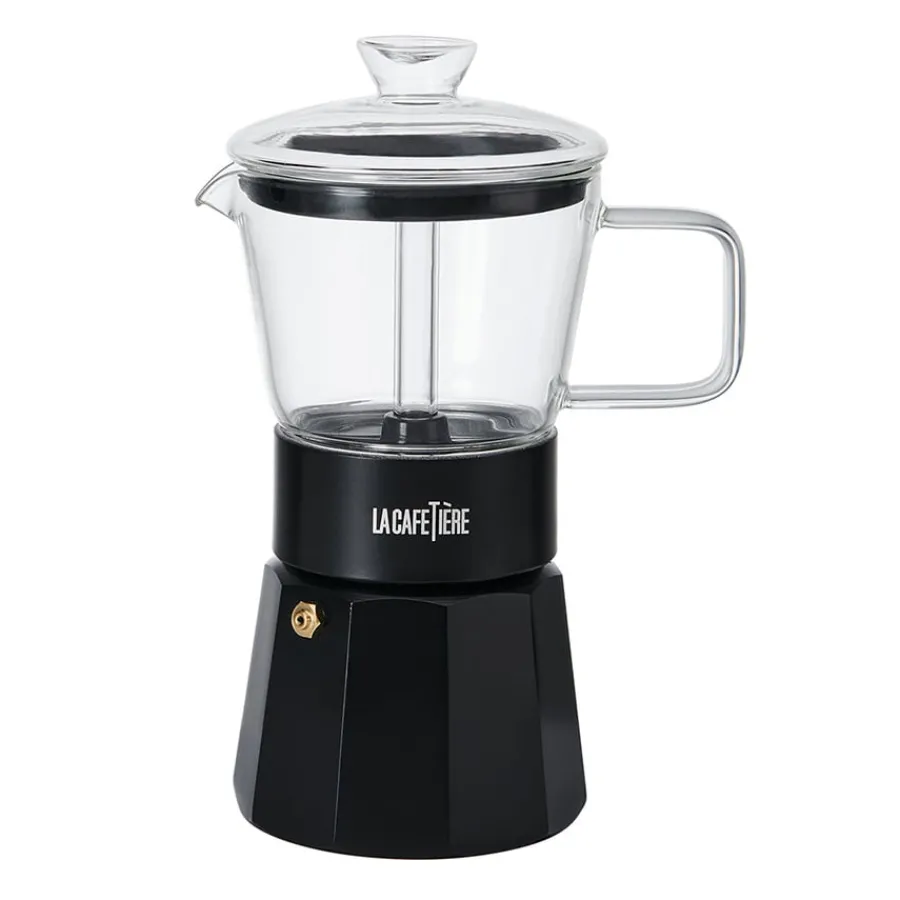 Lifetime Brands Europe ltd La Cafetière Verona Espressokanne 6 kopper Sort