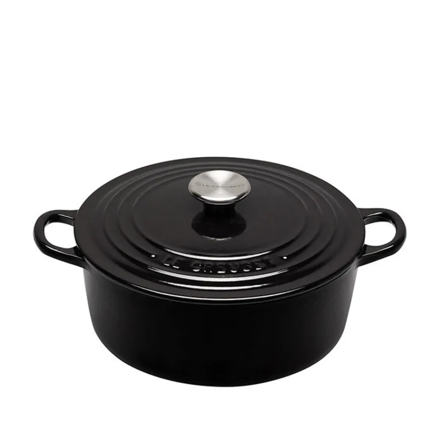 LE CREUSET Støpejernsgryte 4,2L/24cm Black