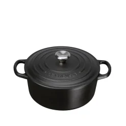 LE CREUSET Støpejernsgryte 3,3L/22cm Matte Black