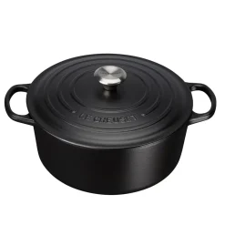 LE CREUSET Støpejernsgryte 6,7L/28cm Matte Black