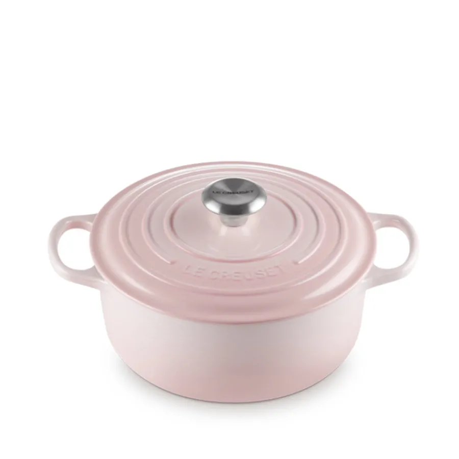 LE CREUSET Støpejernsgryte 4,2L/24cm Shell Pink