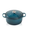 LE CREUSET Støpejernsgryte 4,2L/24cm Deep Teal